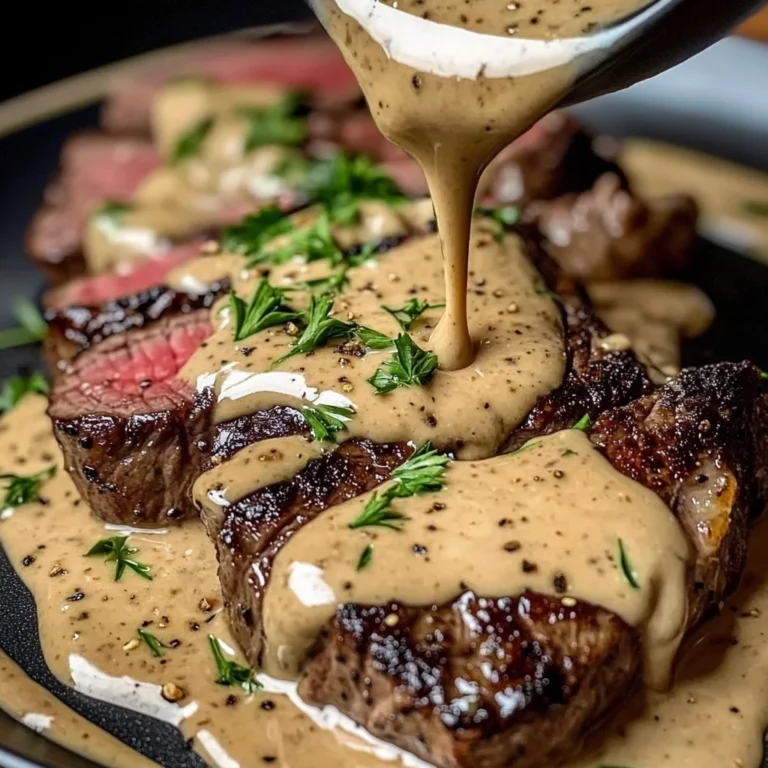 Peppercorn Sauce Recipe for Steak, Chicken, or Pasta